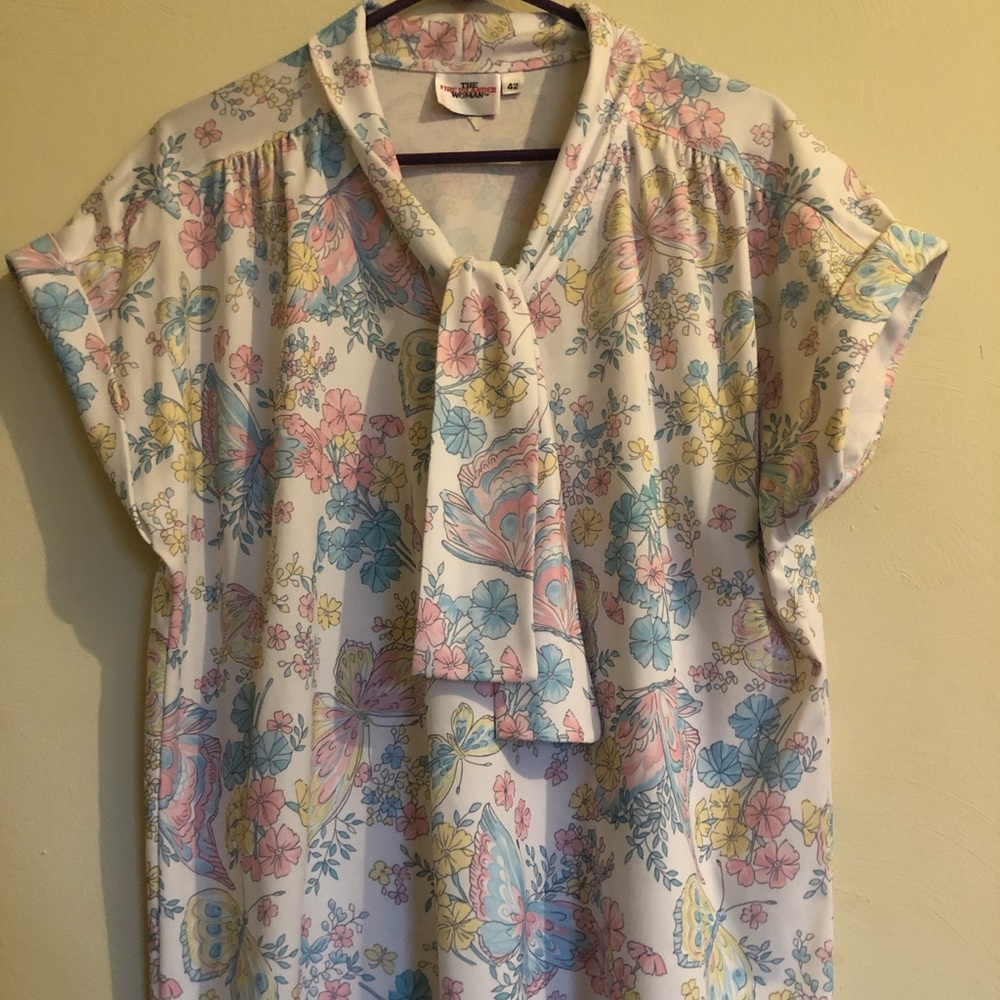 Vintage blouse by Fire Islander Woman.